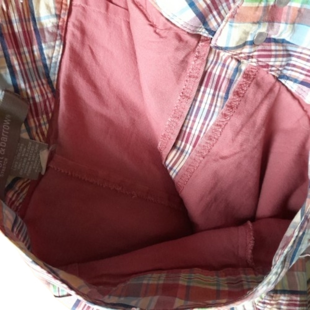 Croft & Barrow Skort Size 10 Stretch Pink Plaid - Picture 3 of 10